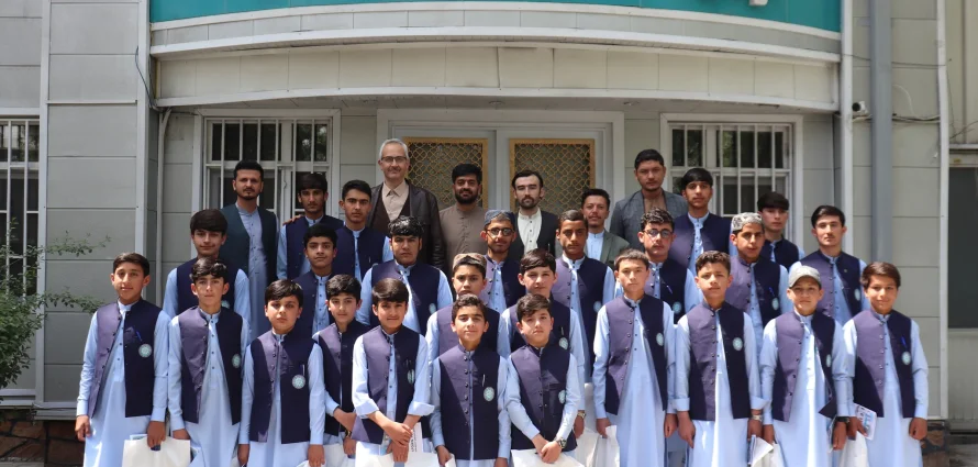 Meydan Vardak Lisesi öğrencileri, bilimsel bir gezi kapsamında